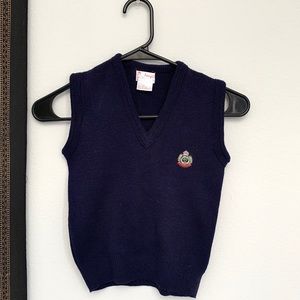 Kids knit vest
